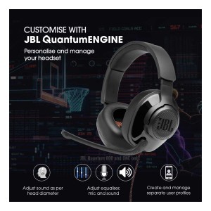 هدست گیمینگ با سیم جی بی ال مدل QUANTUM 300